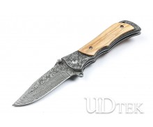Browning 339 laser pattern folding knife UD2106578